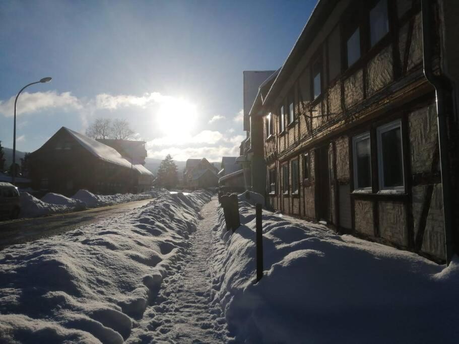 Guenstige, Schoene Ferienwohnung Im Wanderparadies Wernigerode Exterior foto